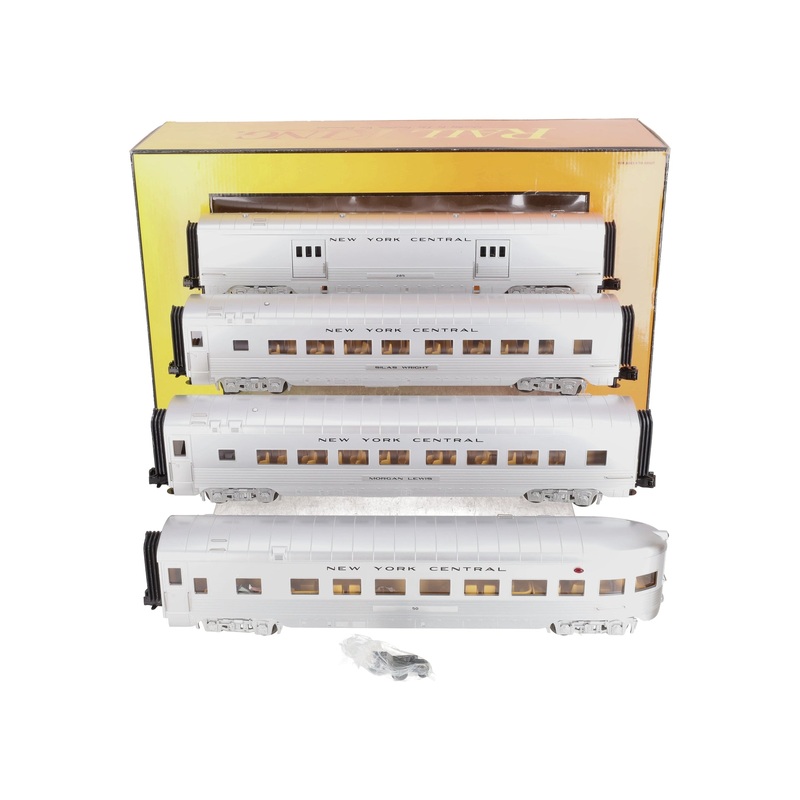 MTH 30-1496P O Scale NYC Passenger Car Set (Set of 4) EX/Box