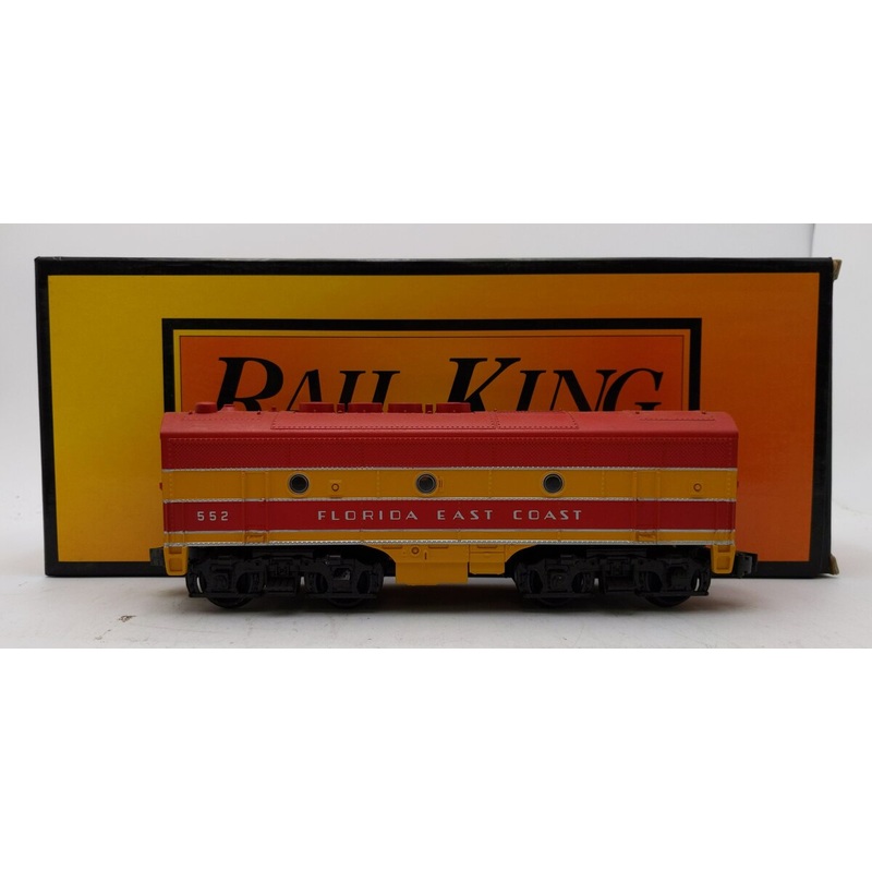 MTH 30-2012B O Florida East Coast F-3 Non-Powered B-Unit Diesel Engine #552 LN/Box