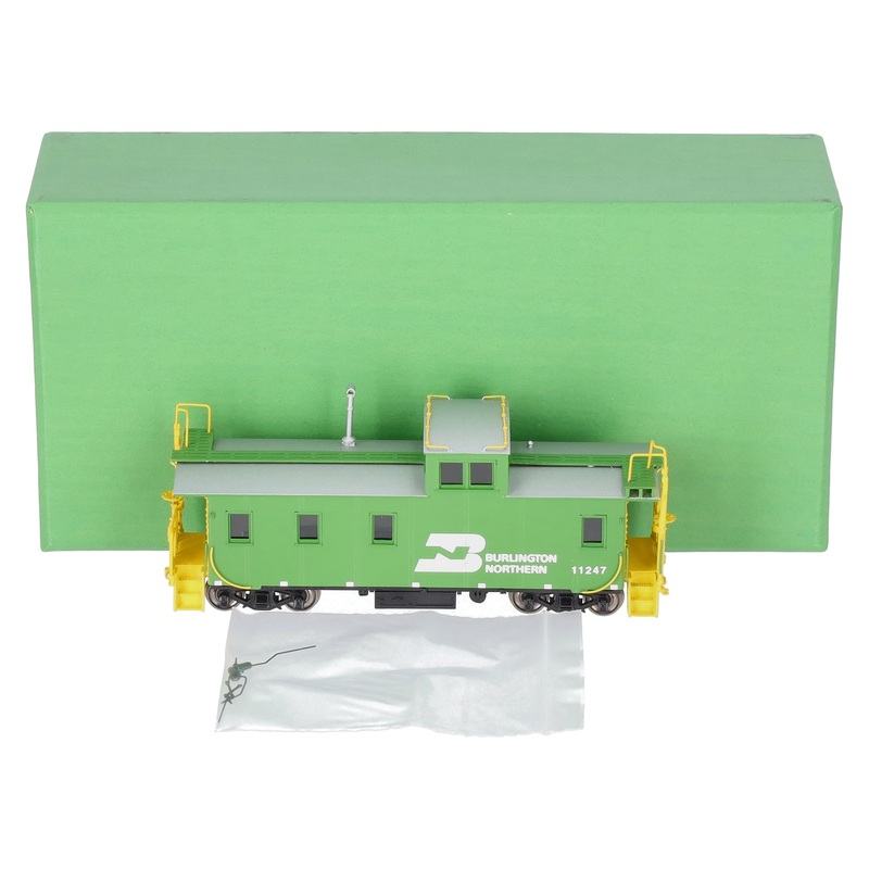 Overland 3957.1 HO Scale BRASS Burlington Northern Steel Caboose #11247 LN/Box