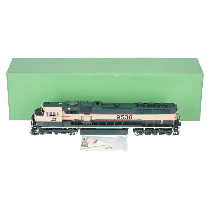 Overland 6600.1 HO BRASS BN SD70MAC Diesel Engine w Whisper Cab #9538 LN/Box