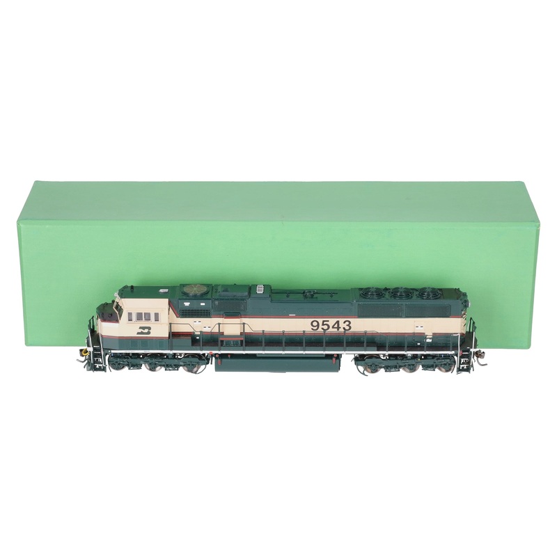 Overland 6600.1 HO BRASS BN SD70MAC Diesel Engine w Whisper Cab #9543 LN/Box
