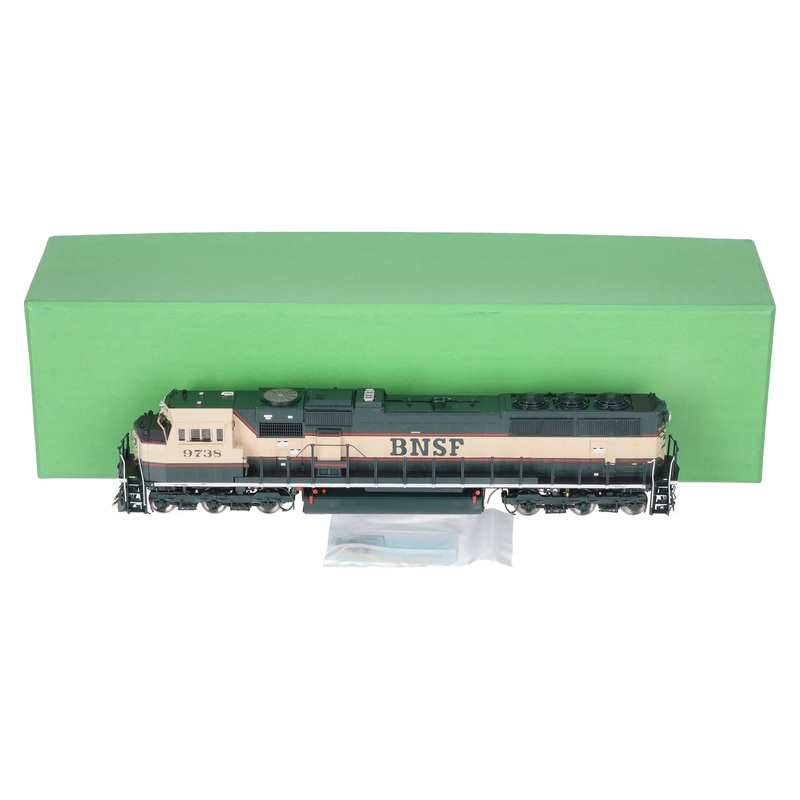 Overland 6610.1 HO Scale BRASS Burlington Northern Santa Fe Diesel Locomot #9738 LN/Box