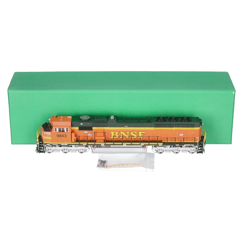 Overland 6619.1 BRASS HO Scale BNSF SD70MAC Diesel Engine #9843 LN/Box