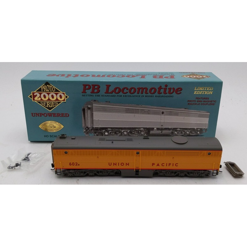Proto 2000 21627 HO Union Pacific Alco PB Unpowered Diesel Locomotive #602B EX/Box