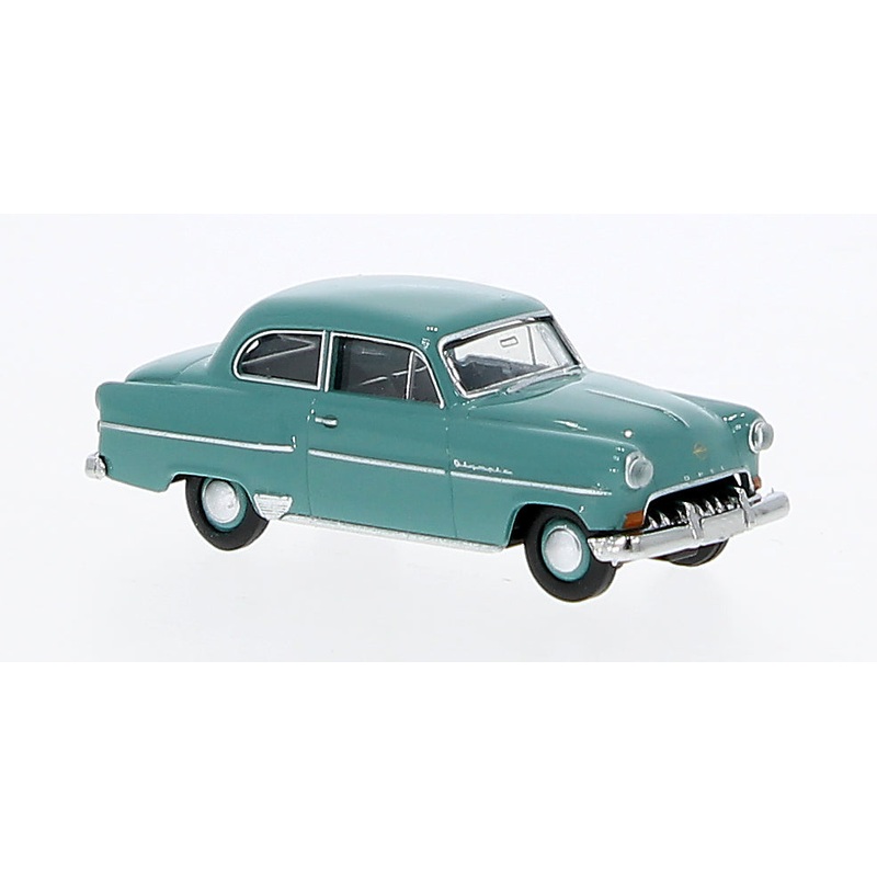 Brekina Automodelle 20240 HO Pastel Turquoise 1953-1954 Opel Olympia Sedan