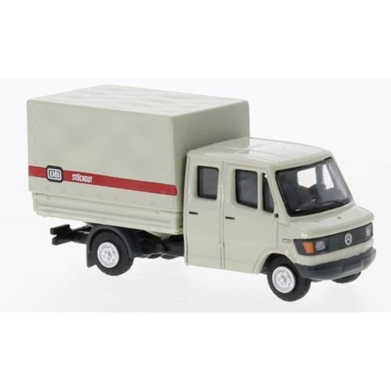 Brekina Automodelle 36953 HO DB Stuckgut 1988 MB L207 Doka Delivery Truck