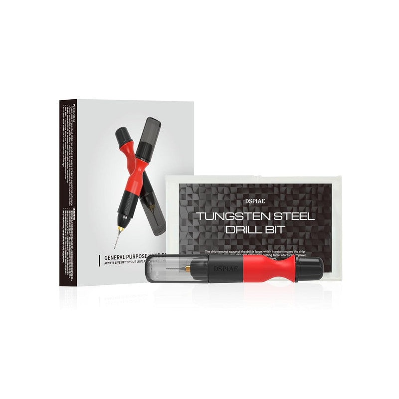 Dspiae PT-HD General Purpose Hand Drill Set w/20mm Tungsten Steel Drill Bit