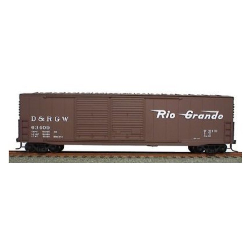 Accurail 5913 HO D&RGW 50′ Welded Double Door Boxcar #63409 Kit