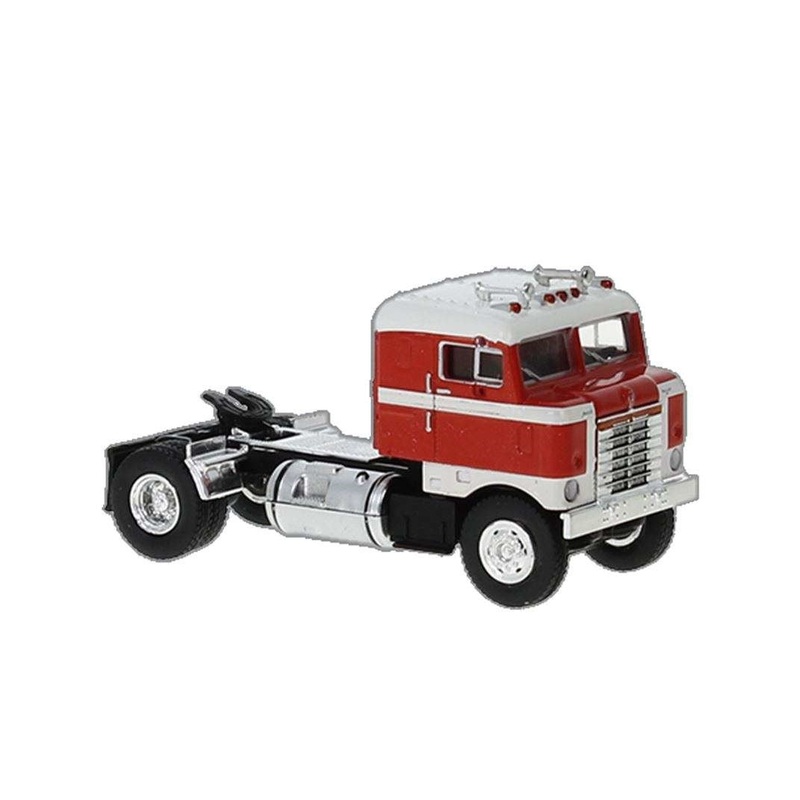 Brekina Automodelle 85956 HO Red/White 1950 Kenworth Bullnose Tractor Only