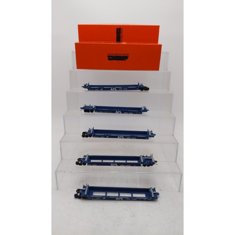 A-Line 26105 HO Custom Thrall Container Cars [5] EX/Box