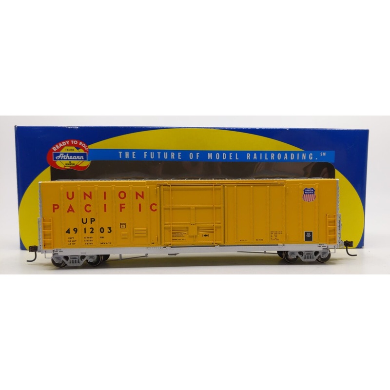 Athearn 88912 HO Scale Union Pacific 50′ PC&F Boxcar #491203 NIB