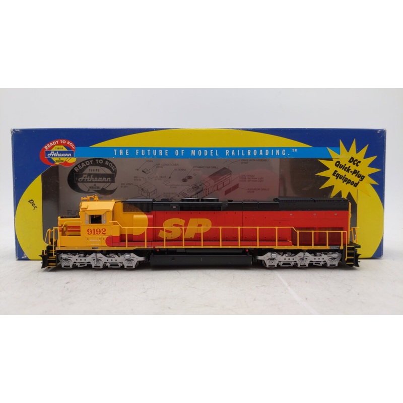 Athearn 91610 HO Scale SP Kodachrome EMD SD45T-2 Diesel Locomotive #9192 EX/Box