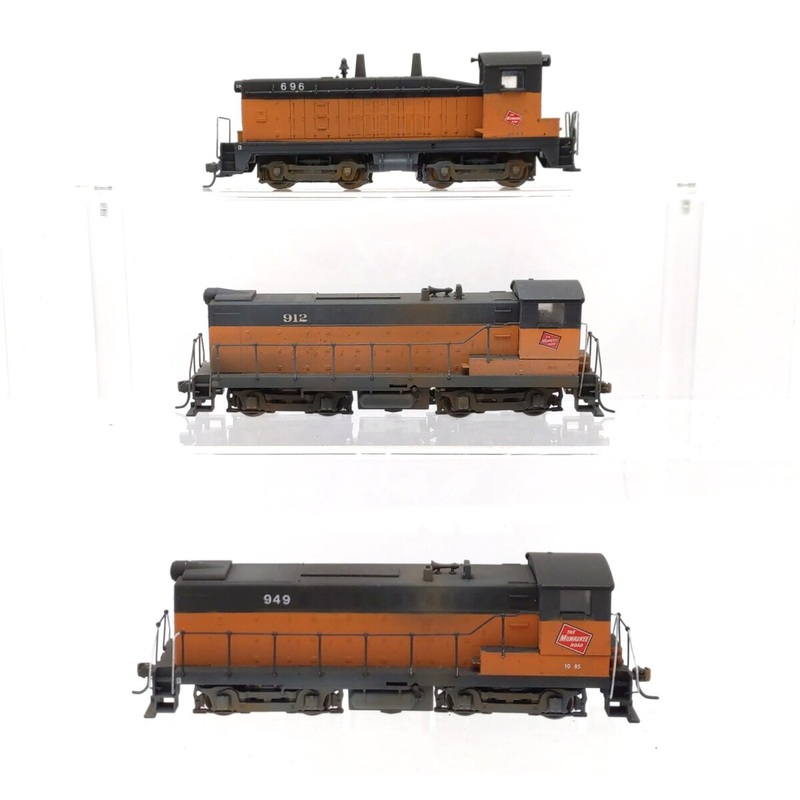 Athearn & Other HO Custom MILW Diesel Locomotives [3] EX