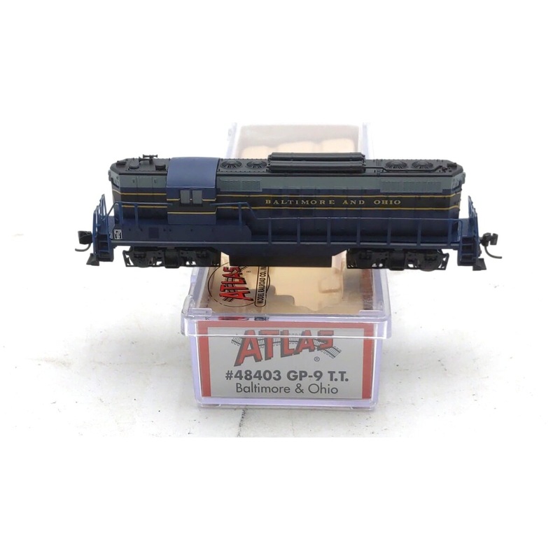 Atlas 48403 N Scale Baltimore & Ohio GP-9 Powered Diesel LN/Box