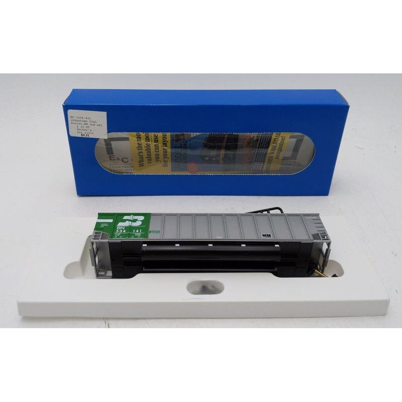 E&C Shops 0401-13 HO Scale BN Johnstown Coal Porter Kit #534141 NIB