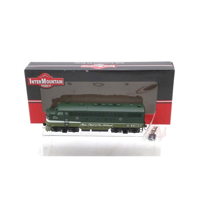 InterMountain 49033S-04 HO Scale Northern Pacific F7A Diesel Loco #6511C w/DCC LN/Box