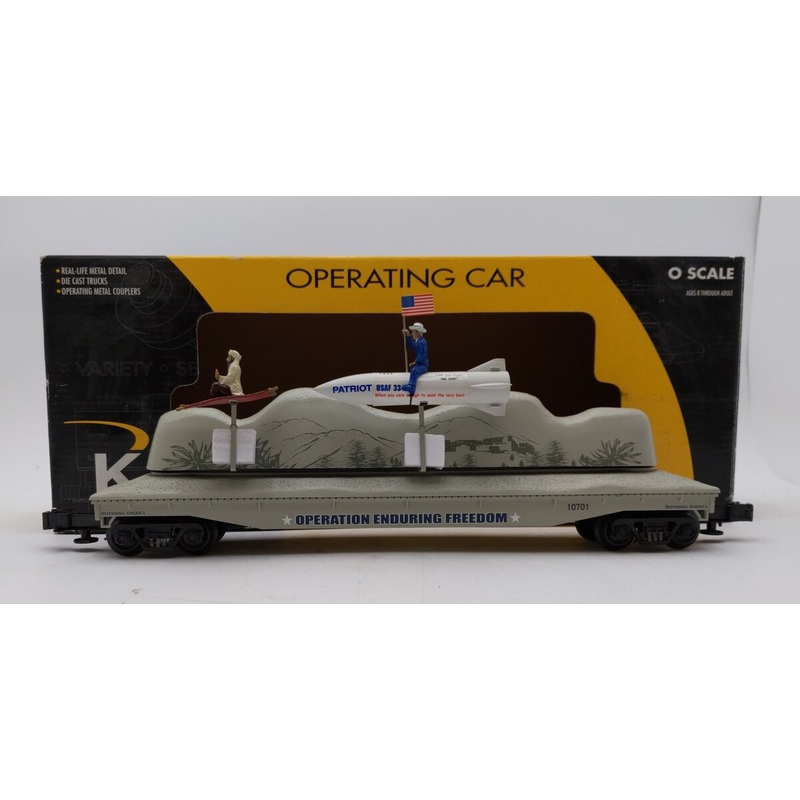 K-Line K707-8012 O Gauge OEF Get Osama Operating Car #10701 LN/Box