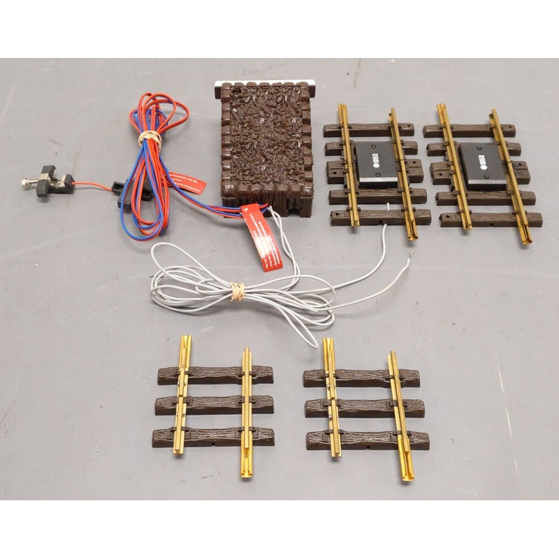 LGB Assorted G Scale Track Accessories: 10340, 1015U, 1008W [5] VG