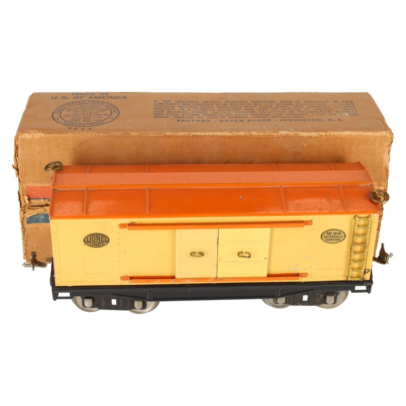 Lionel 214 Vintage Standard Gauge Boxcar VG/Box