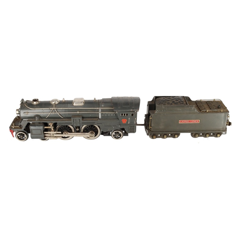 Lionel 392E Vintage Standard Gauge 4-4-2 Steam Locomotive and Tender #392W