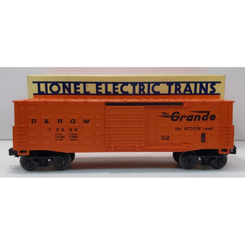 Lionel 6-15000 O Gauge Denver & Rio Grande Waffle-Side Boxcar LN/Box