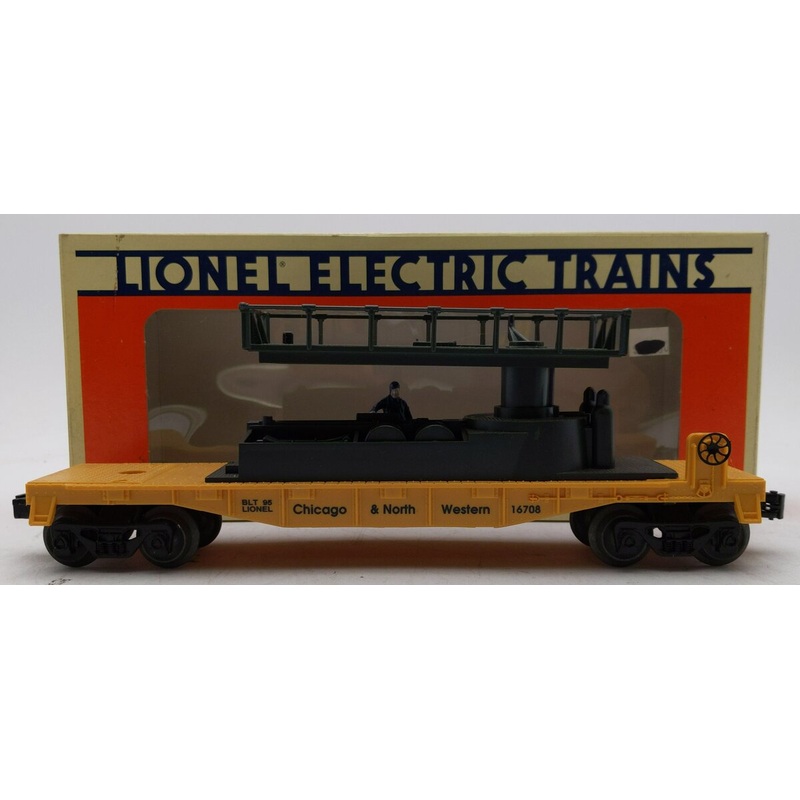 Lionel 6-16708 O Chicago & North Western Maintenance Car EX/Box