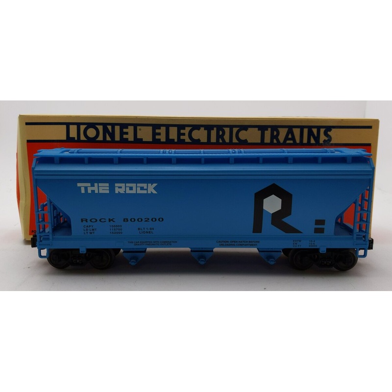 Lionel 6-17122 O Gauge Rock Island 3-Bay ACF Hopper #800200 NIB