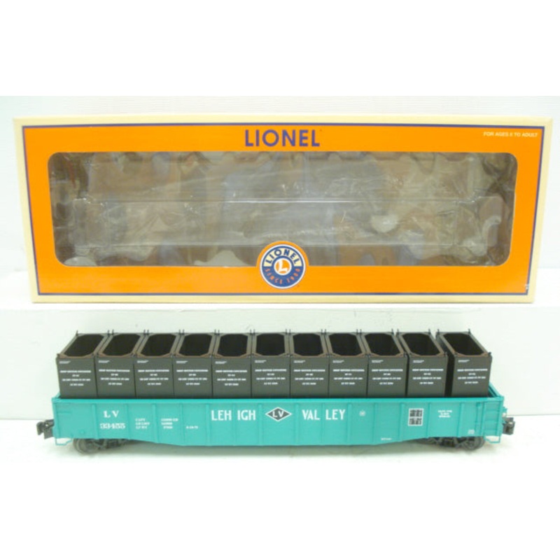 Lionel 6-17479 Lehigh Valley PS-5 Gondola with Containers LN/Box
