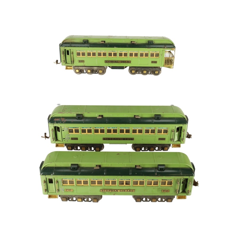 Lionel Vintage Standard Gauge Passenger Cars: 424, 425, 426 [3]