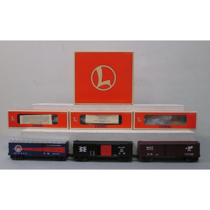 Lionel 6-19292 O Gauge B&O 6464 Boxcar Series Vl (Set of 3) LN/Box