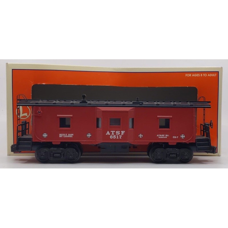 Lionel 6-19732 O Gauge AT&SF Bay Window Caboose #6517 EX/Box