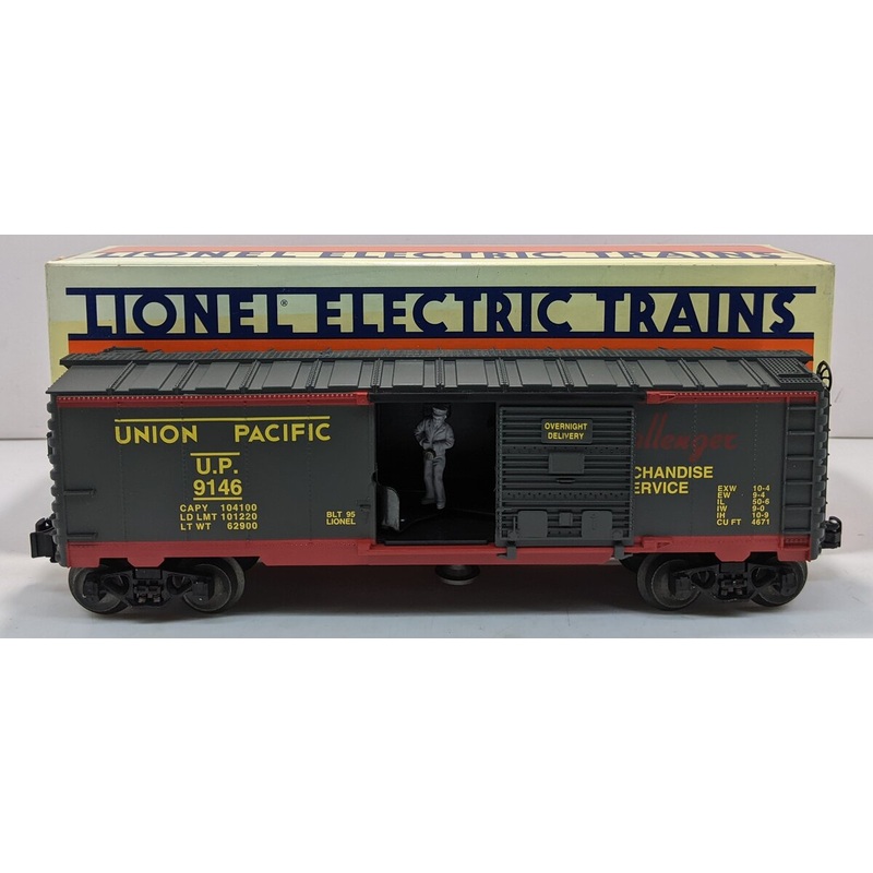 Lionel 6-19821 O Gauge Union Pacific Operating Boxcar #9146 LN/Box