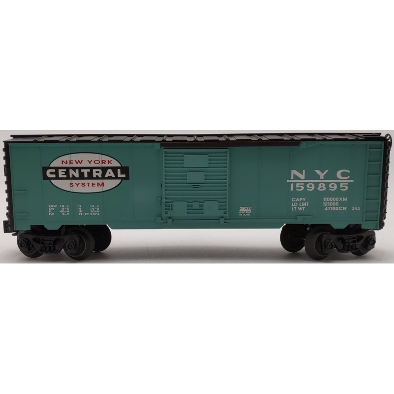 Lionel 6-25022 O Gauge New York Central Boxcar #159895 EX