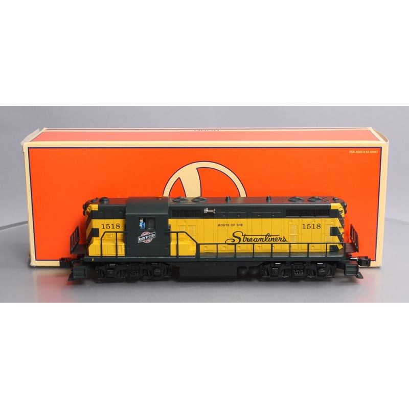 Lionel 6-28517 O C&NW Command Control Special GP7 Diesel Locomotive #1518 LN/Box