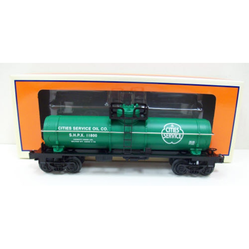 Lionel 6-36146 O Gauge Cities Service Tank Car #11800 LN/Box
