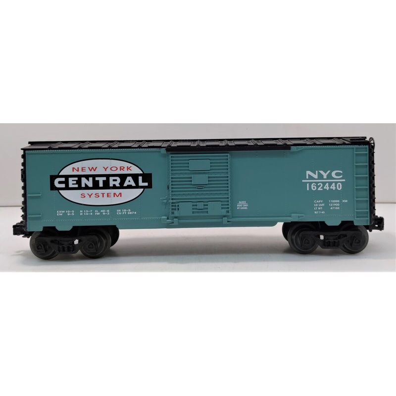 Lionel 6-36222 O Gauge New York Central Boxcar #162440 LN