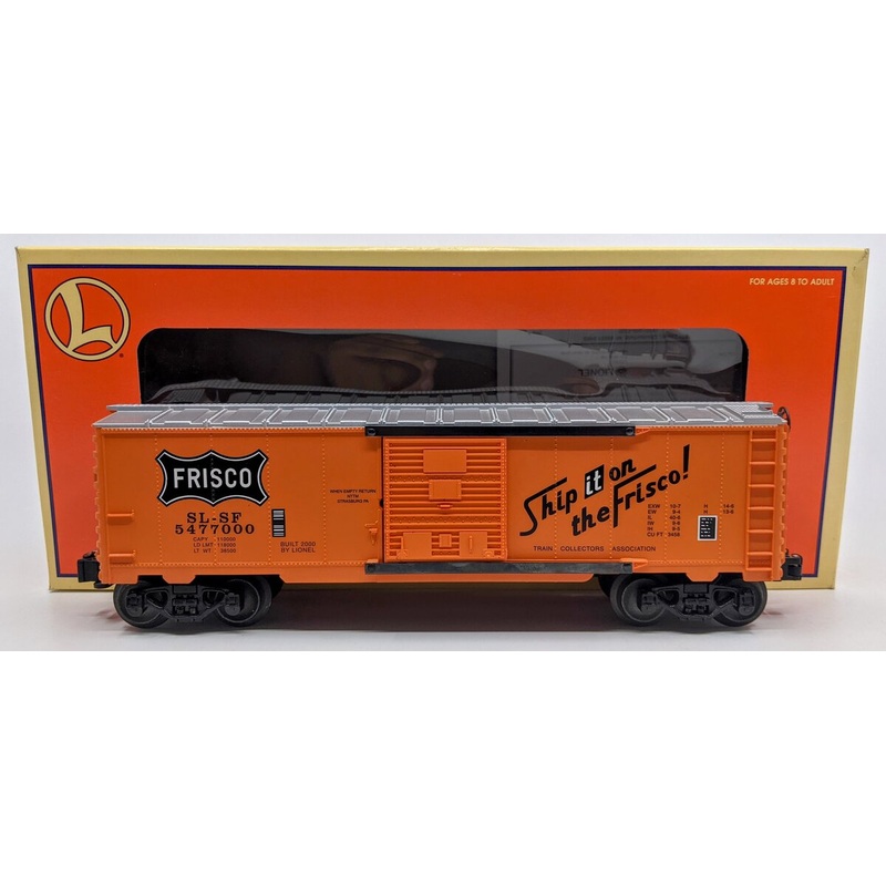 Lionel 6-52198 O Gauge Frisco TCA Boxcar #5477000 EX/Box