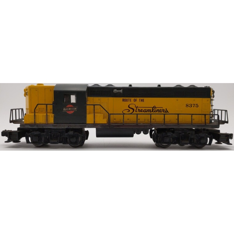 Lionel 6-8375 O Gauge Chicago & North Western GP7 Powered Diesel Loco #8375 EX