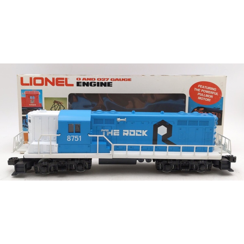 Lionel 6-8751 O Gauge The Rock GP-7 Dummy Diesel Locomotive #8751 LN/Box