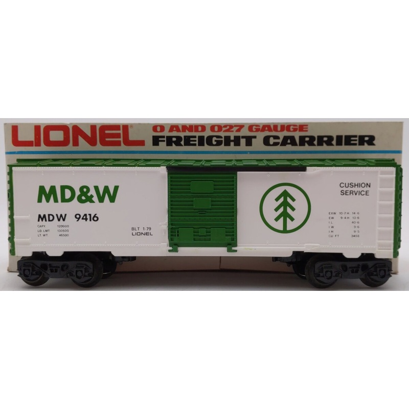 Lionel 6-9416 O Gauge Minnesota, Dakota, & Western Boxcar EX/Box