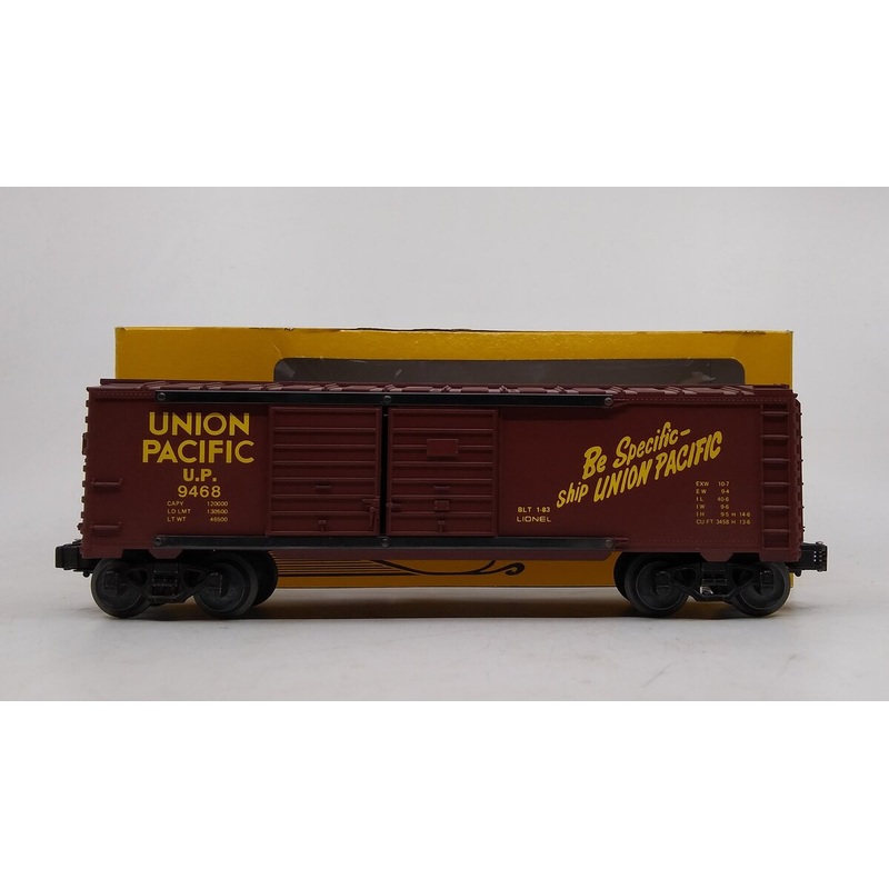 Lionel 6-9468 O Scale Union Pacific Double Door Boxcar #9468 LN/Box