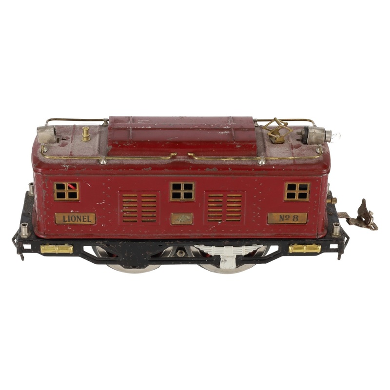 Lionel 8 Vintage Standard Gauge Prewar 0-4-0 Powered Electric Locomotive VG