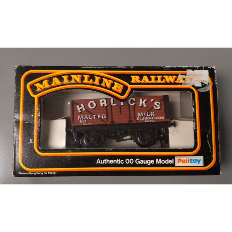 Main Line 37168 OO Gauge Horlicks Malted Milk7 Plank Wagon #1 LN/Box