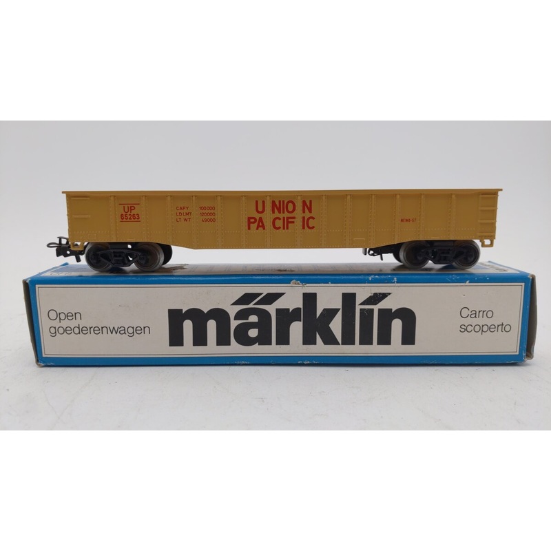 Marklin 4574 HO Scale Union Pacific Gondola Car EX/Box