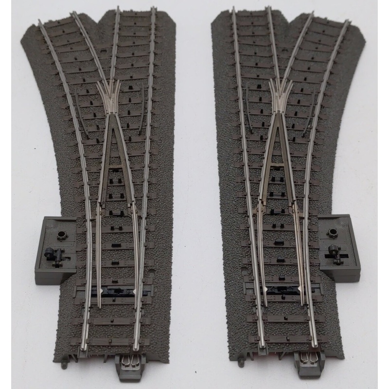 Marklin HO Left and Right Switche Track Sections [2] EX