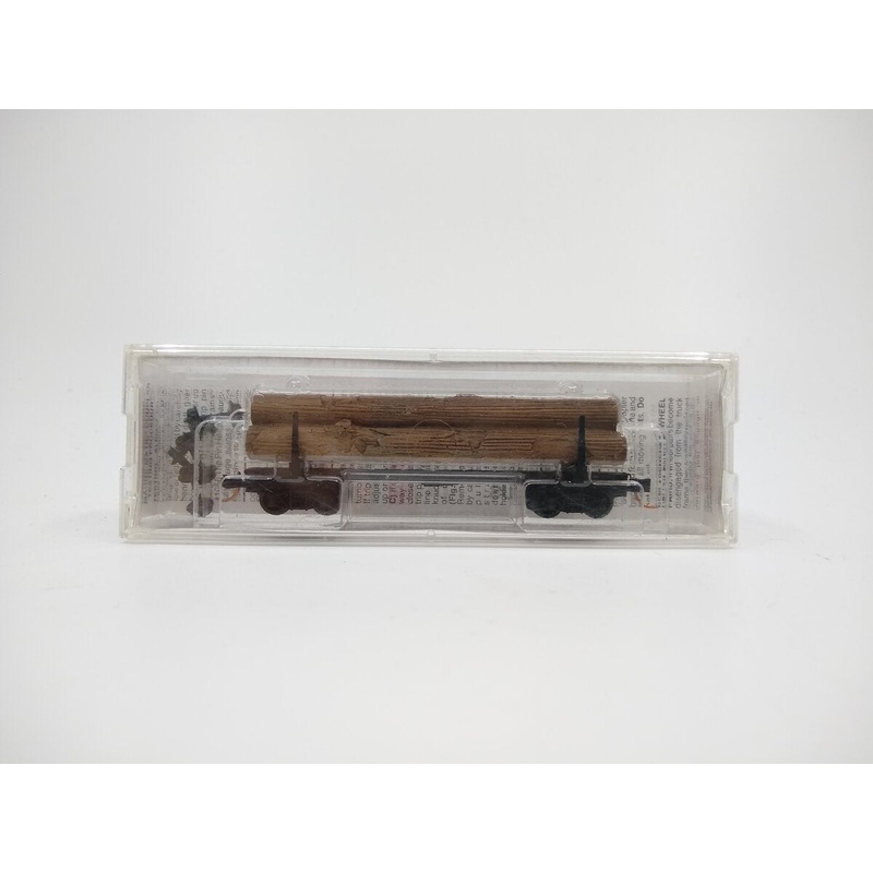Micro-Trains 11400040 N Undecorated 40′ Modern Log Car w/Log Load NIB