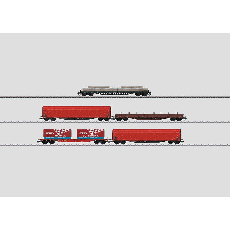 Marklin 47031 HO DB Schenker Era VI 5-Car Set – 3-Rail -Ready to Run NIB