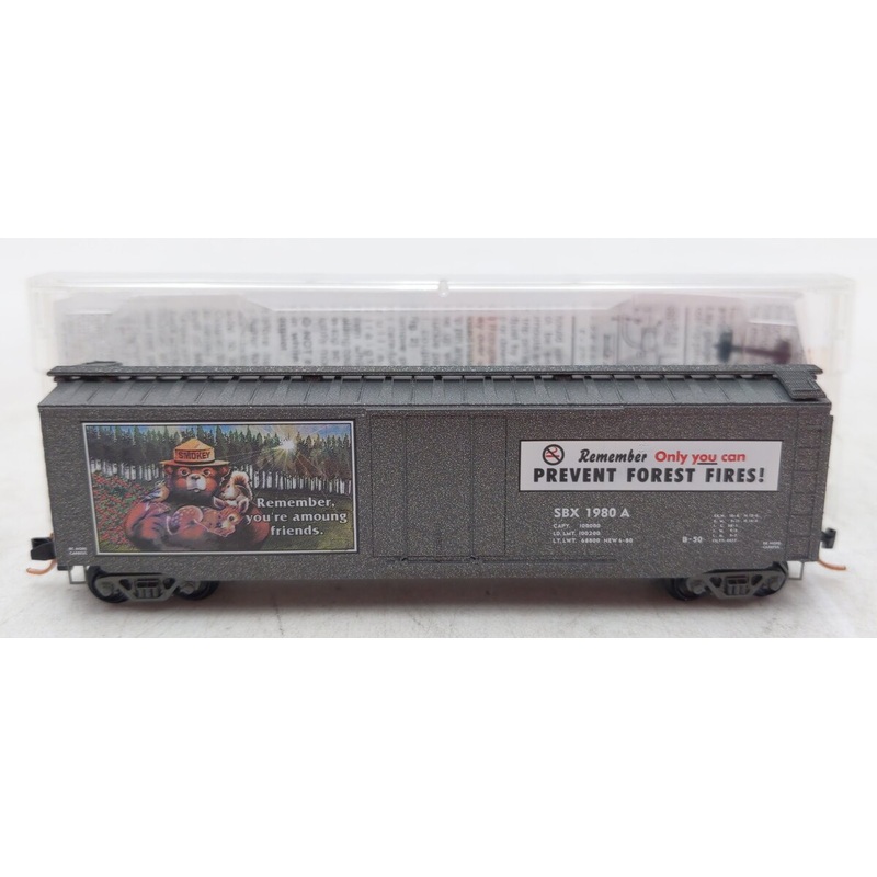 Micro-Trains 03200404 N SBX 50′ Standard Plug Door Boxcar #1980A LN/Box