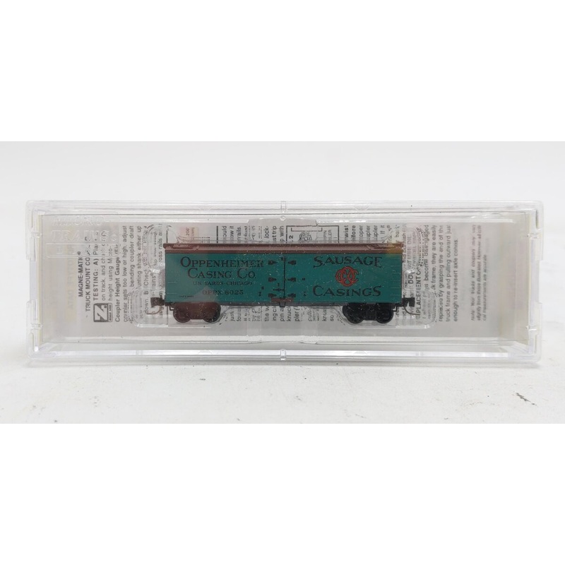 Micro-Trains 51800692 Z Oppenheimer Casing Co. 40′ Wood Reefer Car #8025 LN/Box