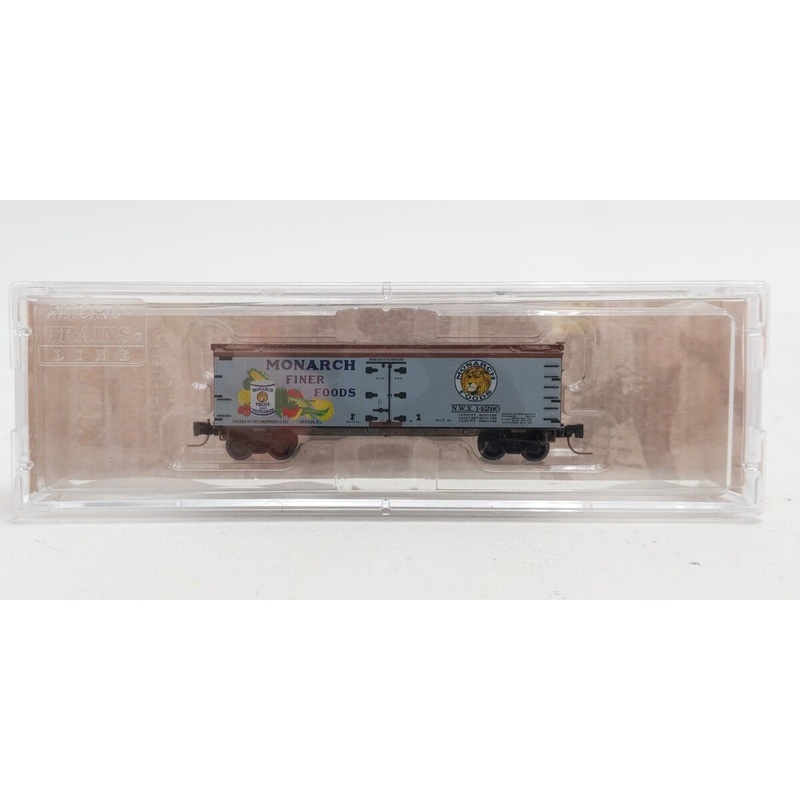 Micro-Trains 51800710 Z Monarch Finer 40′ Double-Sheathed Wood Reefer #14290 EX/Box